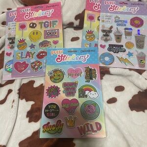 Crown Jewlz Puffy Stickers Set